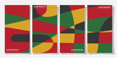 Abstract Juneteenth backgrounds set, abstract juneteenth pattern background juneteenth abstract seamless pattern