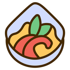 Vatapa Flat Icon
