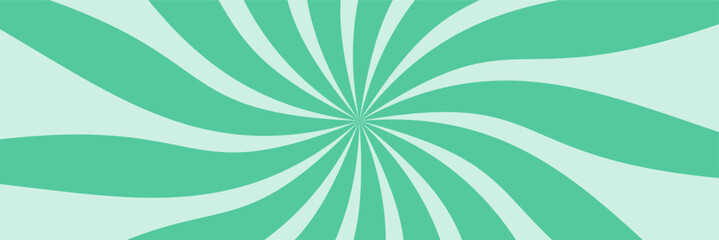 Swirling radial ice cream background. Vector illustration for swirl design. Summer. Vortex spiral twirl. Helix rotation rays. Fun sun light beams
