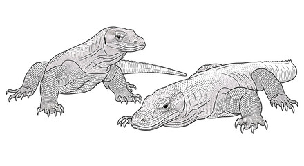 vector illustration of a dinosaur