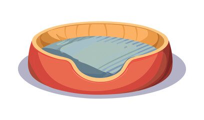 Stylish Animal Sleeping Couch Illustration Design