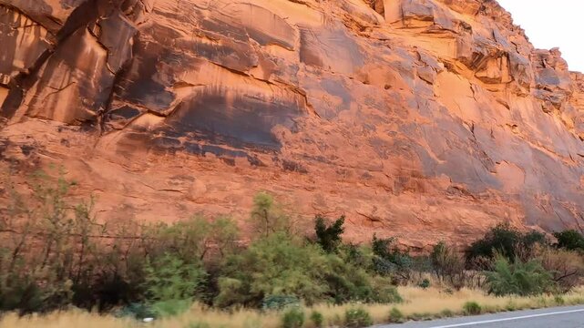 Utah Driving 1545 Potash Road Moab red rock desert