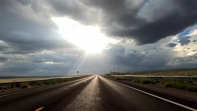 New Mexico Driving 0670 Pie Town Quemando