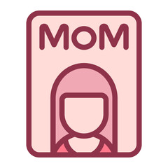 Always My Mom Flat Icon