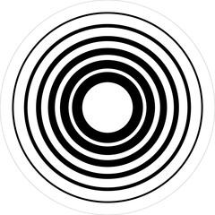 Obraz premium Circle line dynamic pattern. Technology elements