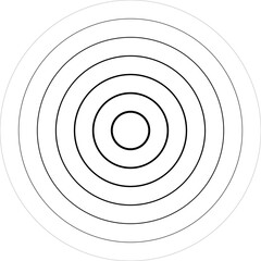 Circle line dynamic pattern. Technology elements