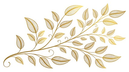 Fototapeta premium gold laurel wreath