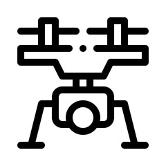 Drone Technology line icon