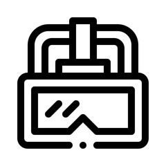 VR line icon