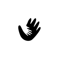 Father Day hand silhouette 