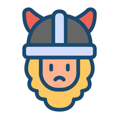 Viking Flat Icon
