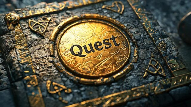 Quest Text with Ancient Temple Puzzle/古代寺院のパズル：クエストテキスト1