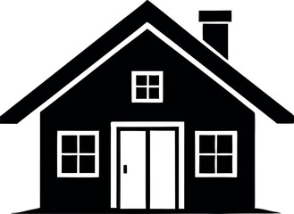 house icon, home symbol on transparent background, eps