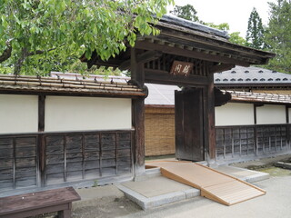 茶室の門