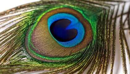 Close-up peacock feather (1)