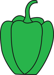 green bell pepper