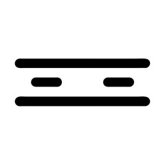 horizontal control slider bar icon design