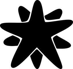 Stars set. Doodle drawing