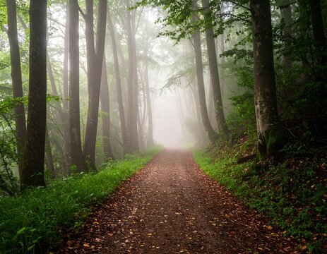 Misty forest path (6)