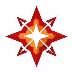 Fototapeta premium vector illustration of a star