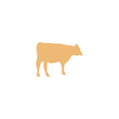 Eid Al Adha with cow vector illustration 