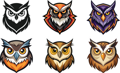 set of owls