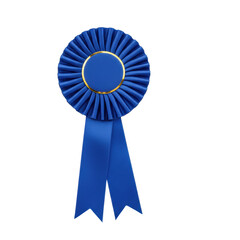 blue award ribbon award isolated on transparent background, PNG, award ribbon, blue ribbon, ribbon, award, isolated