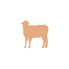 Eid Al Adha sheep and goat. Celebration of Muslim holiday the sacrifice