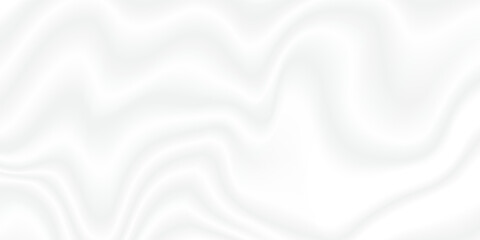 Blank white background with soft gradient texture. Smooth elegant white silk vector or satin luxury cloth texture background. White gray satin texture that is white silver fabric silk background.