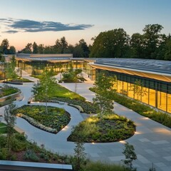 Clean Energy Solutions for Corporate Campuses - Providing clean energy solutions to corporate campuses to reduce emissions and promote sustainability in business operations.