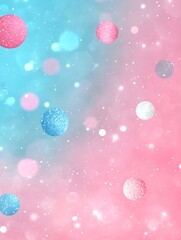 Pastel spheres in soft light