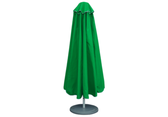 Green cantilever patio umbrella outdoor shade garden sun