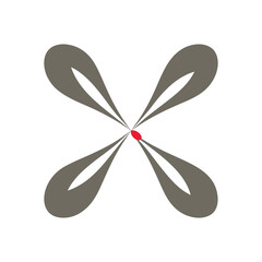 Elegant Abstract Flower Logo