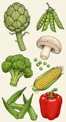 Garden's Palette: A Still Life