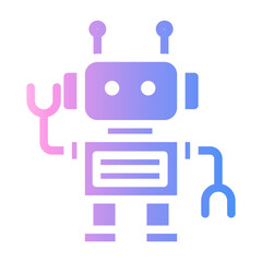 robot Gradient icon