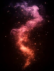 Abstract nebula-like design
