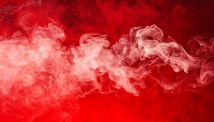 Red smoke abstract background