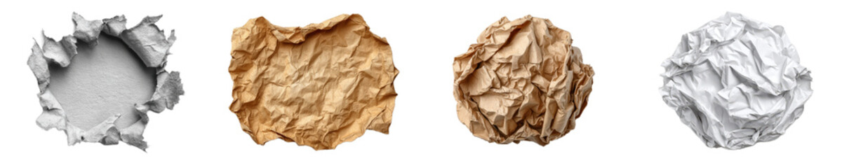 Obraz premium Various Textured Paper Backgrounds for Creative Projects