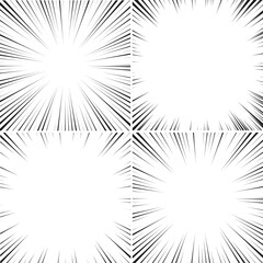 Comic Book Burst Effects collection