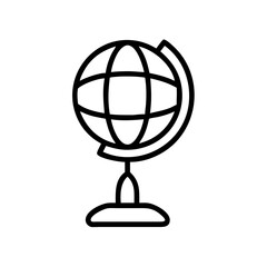 globe icon vector