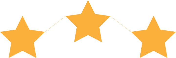 Obraz premium Five stars icon Vector. Five stars customer product rating review flat icon for apps and websites. 11:11