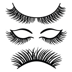 black and white eyes