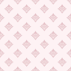 	
Elegant Damask Seamless Pattern. Vector design for Wallpaper, Fabric, Branding, Packaging, Invitations, Wedding, Home Decor Design