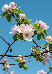 Azure Bloom's Embrace