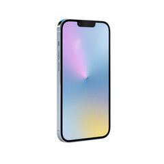 Realistic Smartphone Mockup – Clean Minimal Design on Transparent Background