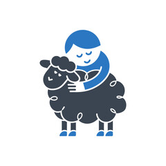 Shepherd Animal Care Icon