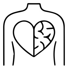 Exploring human anatomy a visual representation of heart health
