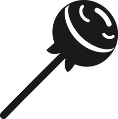 Sweet Delight A Delicious Vector Illustration of a Classic Lollipop