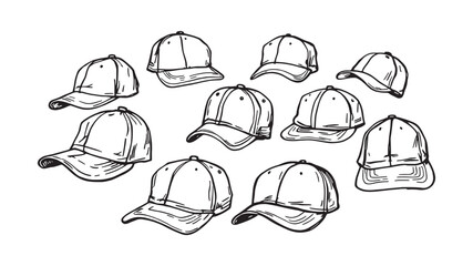 Stylish Baseball Cap For Outdoor Wear  