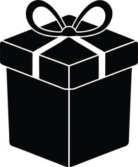 Beautifully Wrapped Gift Box A Perfect Present Icon Illustration
